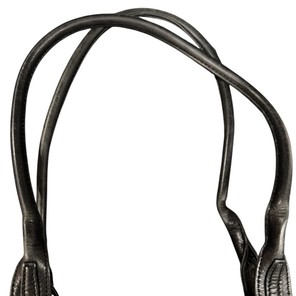 Banana Republic Classic Leather Tote — Black - Picture 4 of 7